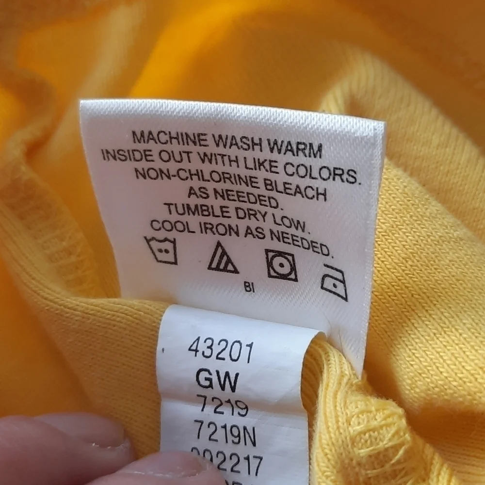 Hanna Andersson 10 (140) yellow tank top